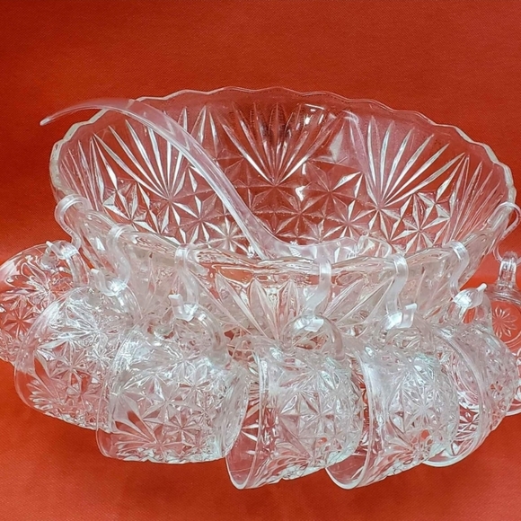 Arlington Anchor Hocking Punch Set 1950's - Picture 2 of 7